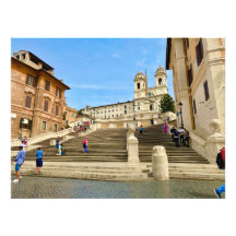 Spaanse Trappen in Rome, Italië