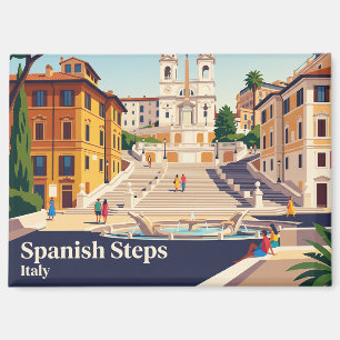 Spaanse Trappen Italië Magneet