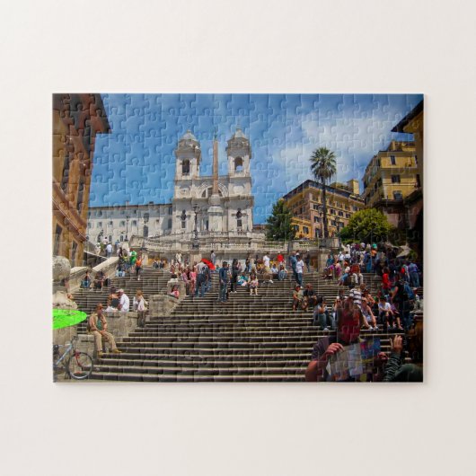 Spaanse Trappen Rome. Legpuzzel (Horizontaal)