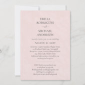 Spaanse Trouw Uitnodiging TWEE TALIG Onze Bruiloft (Voorkant)