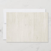 Spaanse trouwuitnodiging alles in één met RSVP-cad Kaart (Achterkant)