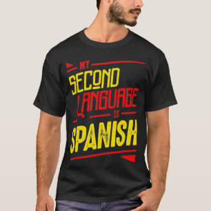 Spaanse tweede taal t-shirt