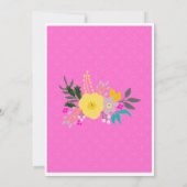 Spaanse uitnodiging, Bautizo Invitación niña Kaart (Achterkant)