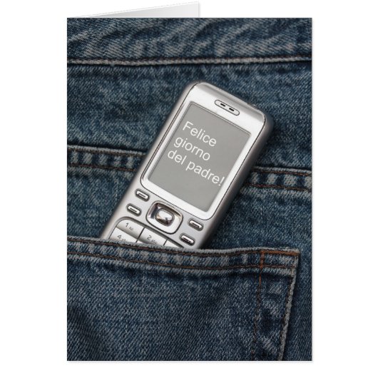 spaanse Vaderdag-Kaart (Voorkant)
