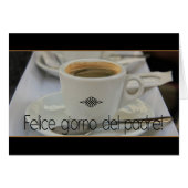 spaanse Vaderdag-Kaart (Voorkant Horizontaal)