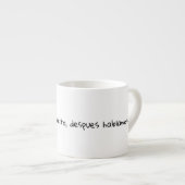 Spaanse Verzen Espresso Kop (Voorkant rechts)