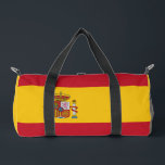 Spaanse vlag aangepaste naam plunjezak<br><div class="desc">Bekijk mijn winkel voor meer Spaanse objecten.</div>