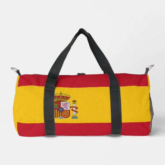 Spaanse vlag aangepaste naam plunjezak (Voorkant)