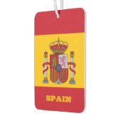 Spaanse vlag: Air Freshener, Spanje Luchtverfrisser (Links)