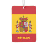 Spaanse vlag: Air Freshener, Spanje Luchtverfrisser (Achterkant)