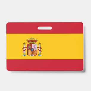 Spaanse vlag badge
