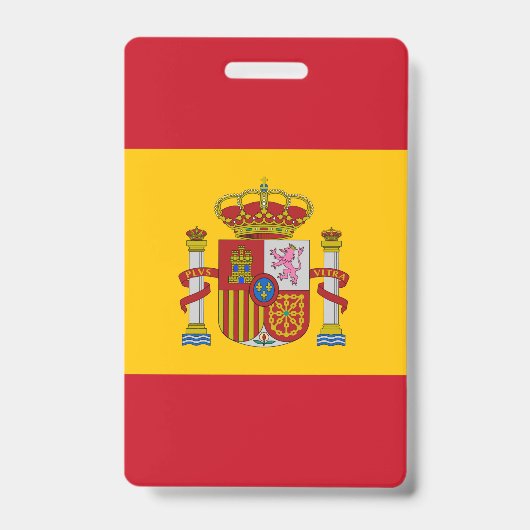 Spaanse vlag badge (Voorzijde)