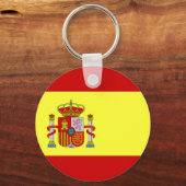 Spaanse vlag Bandera Española Sleutelhanger (Voorkant)