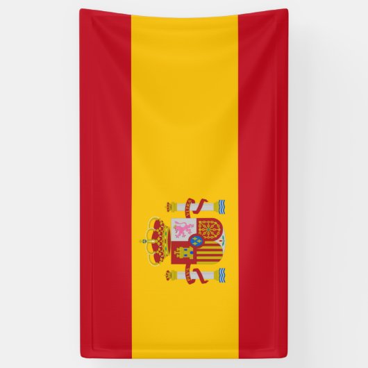 Spaanse vlag Banner (Verticaal)