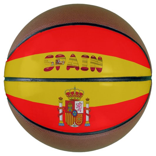 Spaanse vlag basketbal (Voorkant)