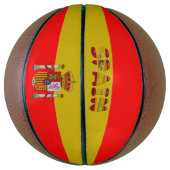 Spaanse vlag basketbal (Verticaal)
