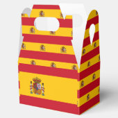 Spaanse vlag bedankdoosjes (Geopend)
