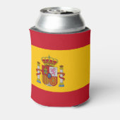 Spaanse vlag blikjeskoeler (Blikje Achterkant)