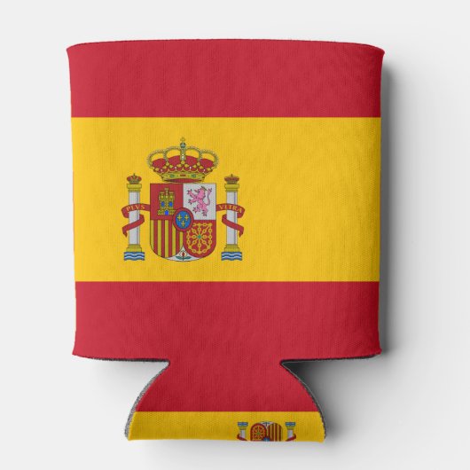 Spaanse vlag blikjeskoeler (Achterkant)