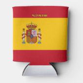 Spaanse vlag blikjeskoeler (Voorkant)