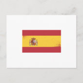 Spaanse vlag briefkaart (Voorkant)