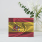 Spaanse vlag briefkaart (Staand voorkant)
