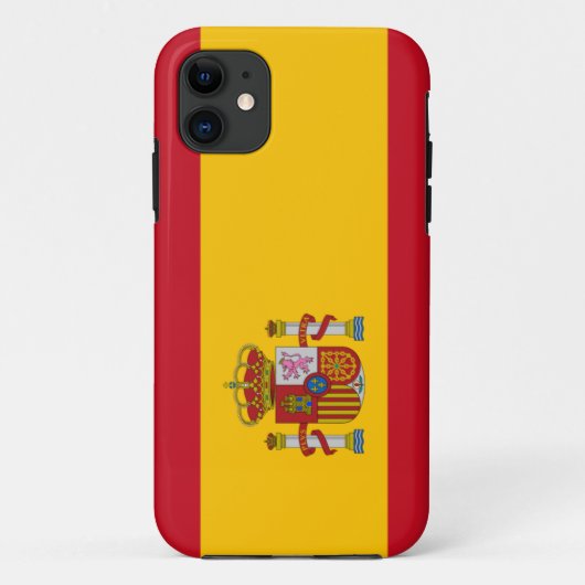 Spaanse vlag Case-Mate iPhone case (Achterkant)