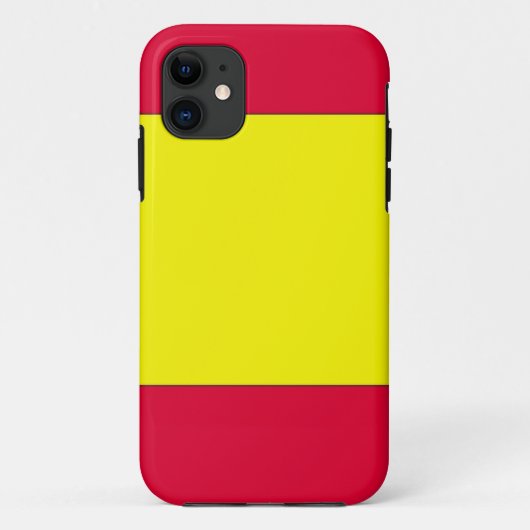 Spaanse vlag Case-Mate iPhone case (Achterkant)