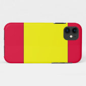 Spaanse vlag Case-Mate iPhone case (Achterkant (horizontaal))