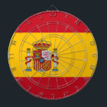Spaanse vlag dartbord<br><div class="desc">Spaanse vlag</div>