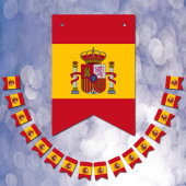 Spaanse vlag en partij Spanje banners/bruiloften Vlaggetjes