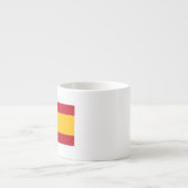 Spaanse vlag espresso kop (Voorkant)