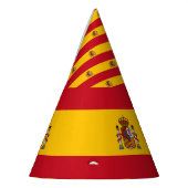 Spaanse vlag feesthoedjes (Links)