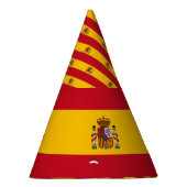 Spaanse vlag feesthoedjes (Rechts)