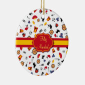 Spaanse vlag Feliz Navidad Ornament (Rechts)