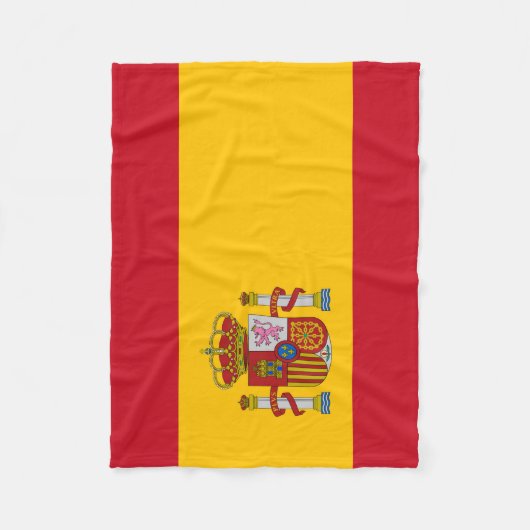 Spaanse vlag fleece deken (Voorkant)