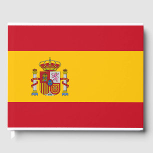 Spaanse vlag gastenboek