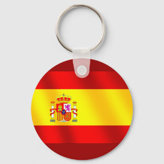 Spaanse vlag — giften voor Spanjaarden Sleutelhanger