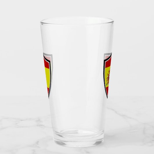 Spaanse vlag glas (Links)
