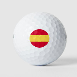 Spaanse vlag golfballen