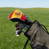 Spaanse vlag golfheadcover (Insitu)