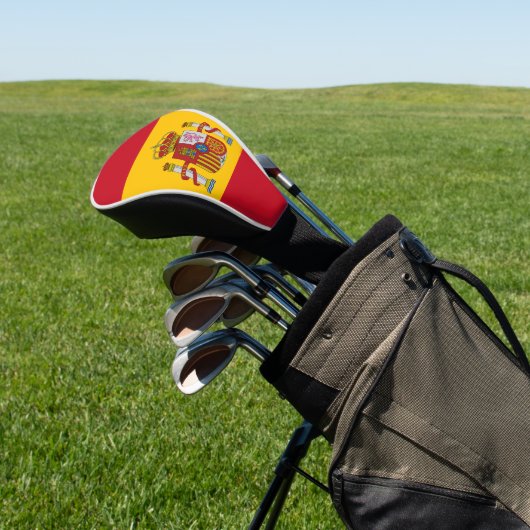 Spaanse vlag golfheadcover (Insitu)