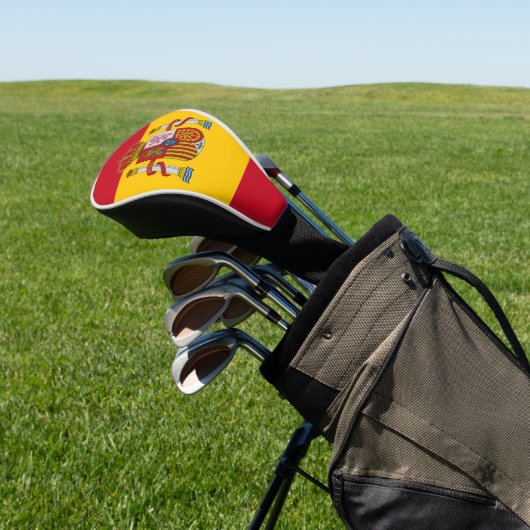 Spaanse vlag golfheadcover (Insitu)