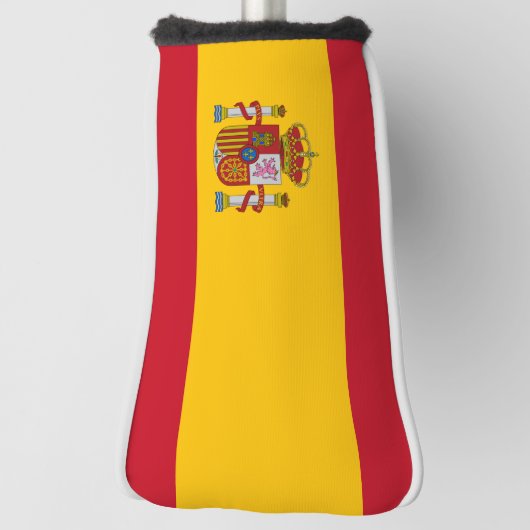 Spaanse vlag golfheadcover (Draai 90)