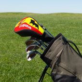 Spaanse vlag golfheadcover (Insitu)