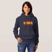 Spaanse vlag hoodie (Voorkant volledig)