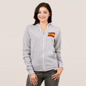 Spaanse vlag hoodie (Voorkant volledig)