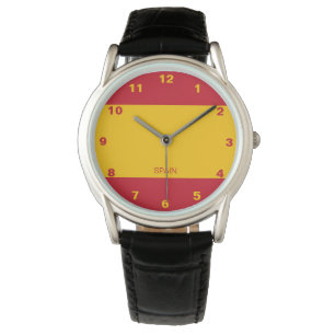 Spaanse vlag horloge