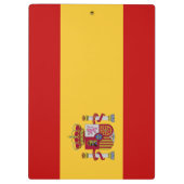 Spaanse vlag klembord (Achterkant)