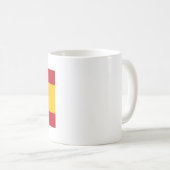 Spaanse vlag koffiemok (Voorkant rechts)